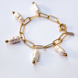 Charm Pearls Bracelet