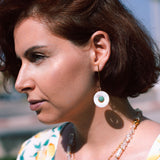 Mother of Pearls Rings Earrings