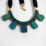 Statement Lapis Lazuli  Necklace