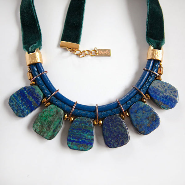 Statement Lapis Lazuli Necklace