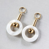 Pearl Ring Earrings